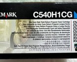 Lexmark C540H1CG Cyan High Yield Toner C540 C543 C544 C546 X543 X544 X54... - $34.98