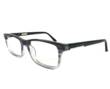 Perry Ellis Eyeglasses Frames PE326-3 Black Gray Clear Rectangular 54-19... - $55.88