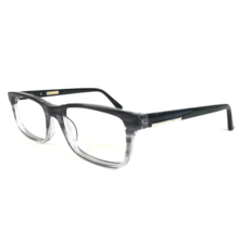 Perry Ellis Eyeglasses Frames PE326-3 Black Gray Clear Rectangular 54-19-140 - £44.66 GBP