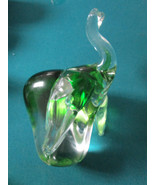 5TH AVENUE CRYSTAL 8&quot; ELEPHANT HANDMADE ART GLASS  NIB ORIGINAL - $2,334.95 MXN