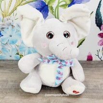 Midwood Brands Elephant Plush 11&quot; Peek a Boo Singing Animated Stuffed Animal - £20.29 GBP