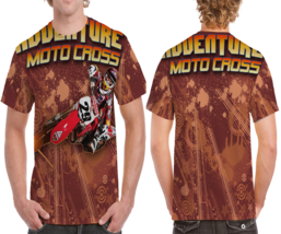 Adventure Motocross  Mens Printed T-Shirt Tee - £11.55 GBP+