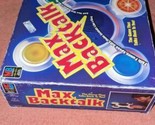 VTG Max Backtalk Board Game Milton Bradley 4752 MB Complete 1986 Works - £39.44 GBP
