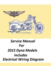 2015 Harley Davidson Dyna Models Service Manual  - £18.81 GBP