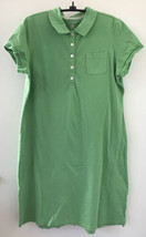 Land’s End Green Polo Shirt Dress Medium 10/12 - £797.50 GBP