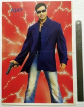 Bollywood Actor Ajay Devgan Rare Original Poster India 11 x 16 inch India - $25.00