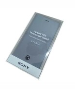 Genuine Style Cover Touch Case For SONY Xperia XZ1 SCSG50 -Blue - $391.66 MXN