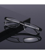 4 Pack Men Classic Style Square Metal Frame Reading Glasses Spring Hinge... - £11.71 GBP