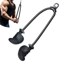 Ergonomic Tricep Rope Pull Down Attachment, Upgraded Long Triceps Rope C... - £44.02 GBP