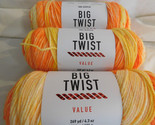 Big Twist Value lot of 3 Sunrise Ombre Dye Lot 450164 - $15.99