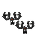 Rhino Double Grip ATV 2 Gun Rack Holder Rifle Shotgun Mount Truck Poles ... - $49.36 CAD