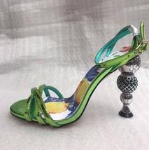 Luxury Rhinestone Sandals Woman Open Toe Mixed Color Narrow Band Crystal Jewelle - £116.91 GBP