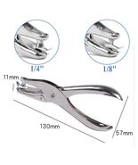 Hole Puncher Plier 3mm 6mm Metal Single Hole Scrapbooking Card - $324.69 MXN