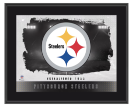 Pittsburgh Steelers 10.5&quot; x 13&quot; Team Logo Sublimated Plaque - $29.95