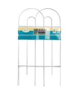 Panacea 89300 Arch Folding Border Fence, White - $32.17