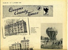 1973 QUEENS County Times Weekly Newspaper Borough of Queens New York  - £16.24 GBP