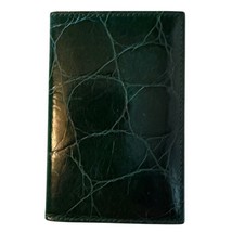 VTG NOS Furla made in Italy Small Green Crocodile  Address Book Extremel... - $3,261.46 MXN