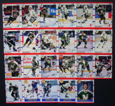 1990-91 Score American Minnesota North Stars Team Set of 23 Hockey Cards - £3.93 GBP