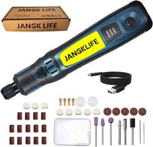 Cordless Rotary Tool Kit 3.6V, Comes with 41 Accessories, USB Charging C... - $17.99