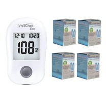 VivaChek Eco Blood Glucose Test Meter + 200 Strips Factory Sealed Exp. 1... - $47.52