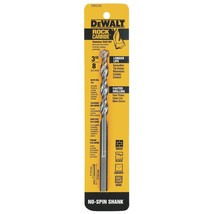 DEWALT DW5230 3/8-Inch x 6-Inch Carbide Hammer Drill Bit , Silver - £11.79 GBP