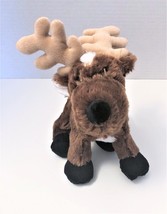 Ganz Webkinz Brown Reindeer Plush Stuffed Animal NO CODE  - £7.19 GBP