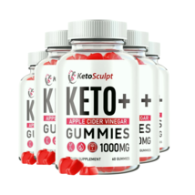 5-Pack Keto Sculpt ACV Gummies - KetoSculpt Gummies for Weight Loss -300... - $58.95