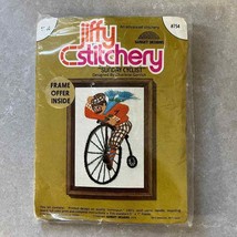 Vintage Jiffy Stitchery Sunday Cyclist Kit #754 NIP - £9.87 GBP