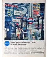 Pan am Worlds most experienced airline Wrigley chewing gum-1965 Vintage ... - €10,10 EUR