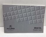 2010 Acura RL Navigation System Owners Manual Original - $44.62