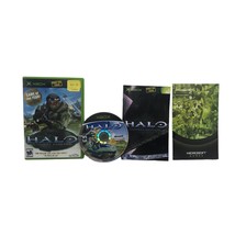 Halo: Combat Evolved (Microsoft Xbox, 2001) CIB Complete Black Label tested - £23.36 GBP