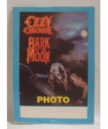 OZZY OSBOURNE - ORIGINAL BARK AT THE MOON CONCERT CLOTH BACKSTAGE PASS *... - £16.02 GBP