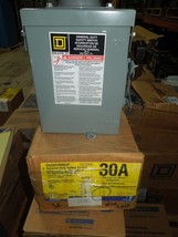 Square D DU221RBUP General Duty Non-Fused Safety Switch 30A 2P 240V NEMA 3R - $100.00