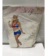 LEG AVENUE SEXY SAILOR PIN UP ADULT COSTUME 53087 VARIOUS SIZES BRAND NEW - $27.41 CAD