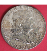 TONED 1962 Proof Ben Franklin Silver Half Dollar Exact Coin Shown OCE 83 - $24.99