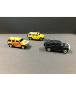 3 Played with SUV&#39;s Cars/Trucks McDonalds Happy Meal Toys #MQ112 - £2.44 GBP