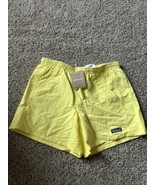 Patagonia Baggies Shorts Women&#39;s size XS  Pineapple Yellow 5&quot; Pocket Active - $56.12 CAD