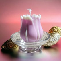 Tulip Candle Set  , Unique Candles, Handmade Tulip Candle, Bridesmaid Gift, Wedd - £13.28 GBP