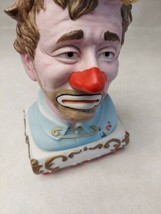 Sad Clown Ezra Brooks Porcelain Collector Series 1980 Empty Bottle EZ-T6000 - £39.40 GBP