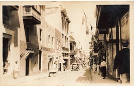 San Juan Puerto Rico Pr~Fortaleza Street~1920s Real Photo Postcard - £15.60 GBP