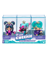XOX Kweenie Fearless Kweens - 3pk Figurines and Display Case - $362.92 MXN