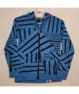 Shaun White Sweatshirt Hoodie Boy&#39;s Size L Large Blue Zip Up Casual - $14.87