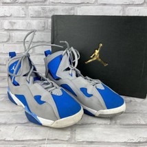Nike Air Jordan True Flight BG Basketball Shoes 343795-005 Blue Spark 6.5Y - $77.39