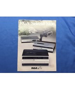 RCA SelectaVision Video Cassette Recorders for 1982 Sales Brochure - £9.59 GBP