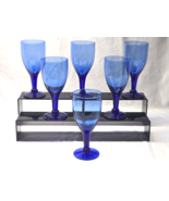 MIKASA 7.75&quot; Beverage Goblet ELEGANCE ELEGANT BLUE Water Wine Iced T  - ... - $59.98