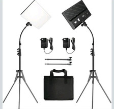 Pixel P30 LED Video Light Kit, 2-Pack Bi-Color Studio Light, 2500-6500K ... - $46.55