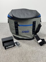 KPMG Leeds Soft Cooler Backpack Insulated Lunch Bag Employee Work &amp; Speaker - $29.69