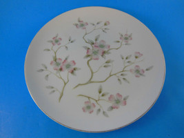 Dogwood Plate Rose China Japan Clearview N 8.25 inches Vintage - £6.44 GBP