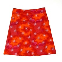 Handmade Cotton Skirt A-Line Embroidered Sz. 4 Knee-Length - $11.88