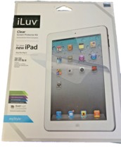 iLuv iPad Clear Screen Protector Kit for iPad2 myStyle iCC1197 - $11.76